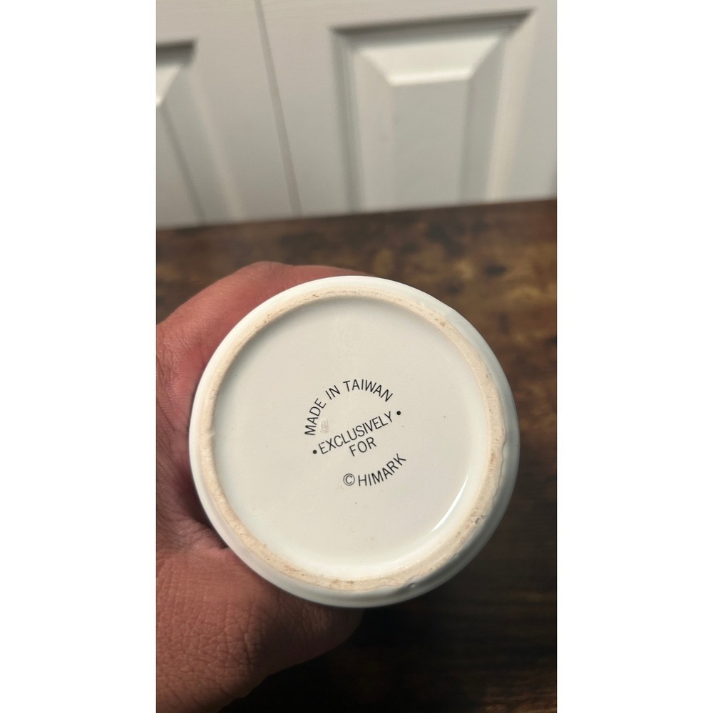 Himark Cheese Shaker White San Remo Italia Ceramic Vintage Kitchen - Picture 3 of 4